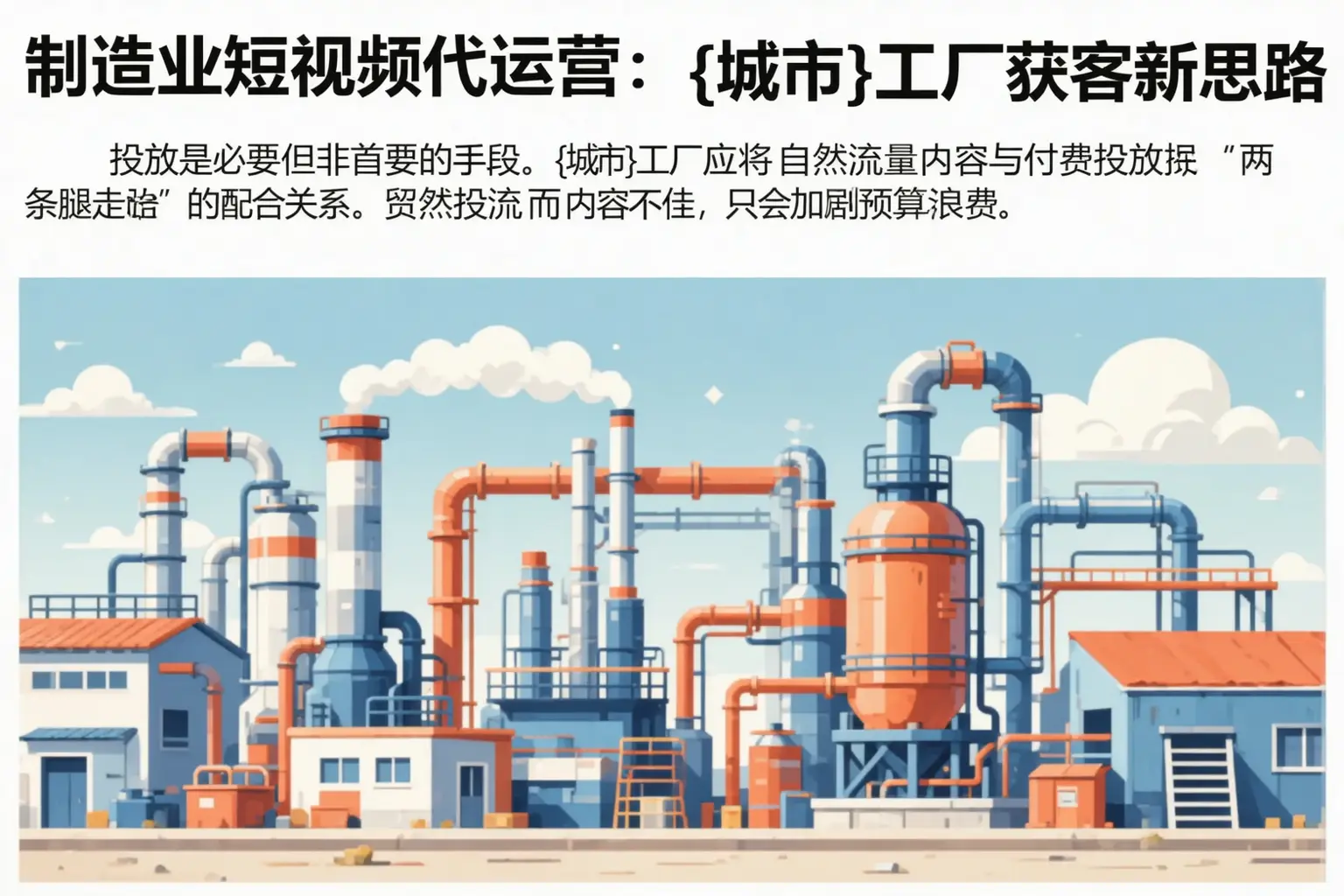 制造业短视频代运营:博乐工厂获客新思路